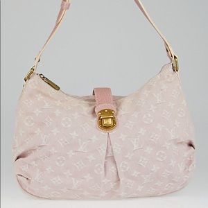 Louis Vuitton slightly Denim Monogram in Rose